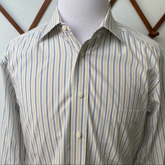 Ermenegildo Zegna Striped Dress Shirt - Picture 2 of 12